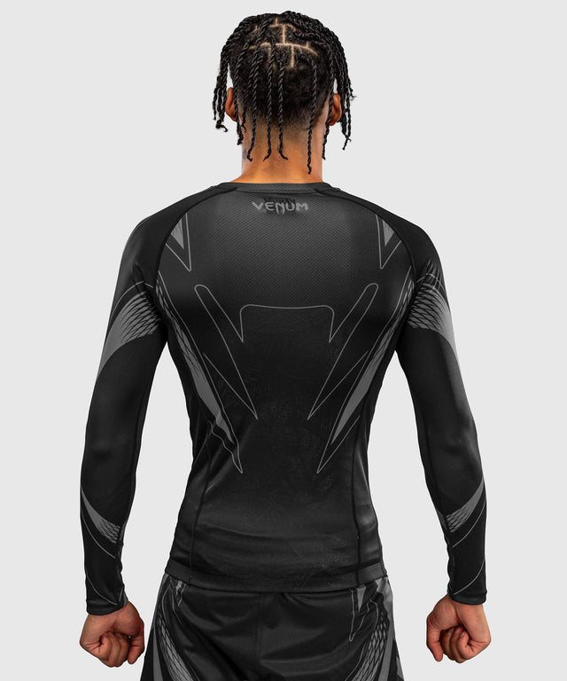 Venum Rashguard Amazonia Reborn Lange Ärmel – Schwarz/Grau