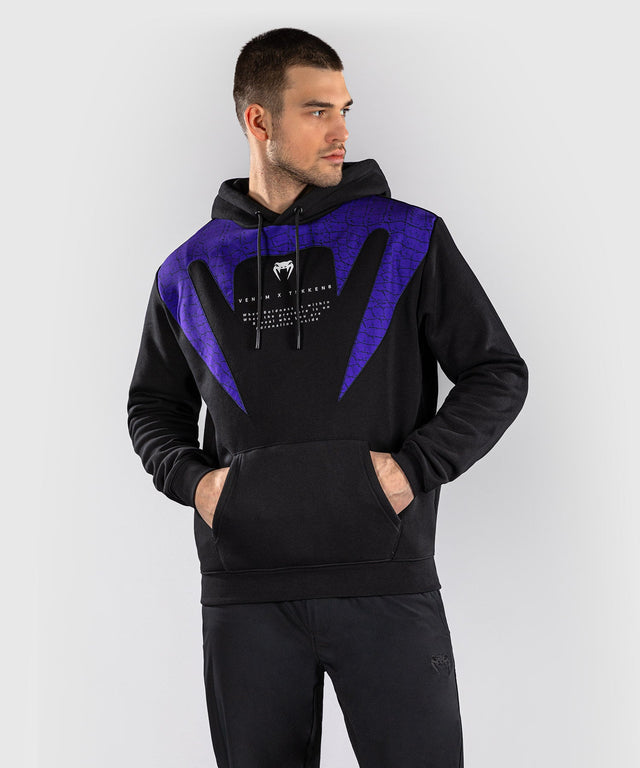 Hoodie Venum x TEKKEN 8 Kazuya – Noir/Violet
