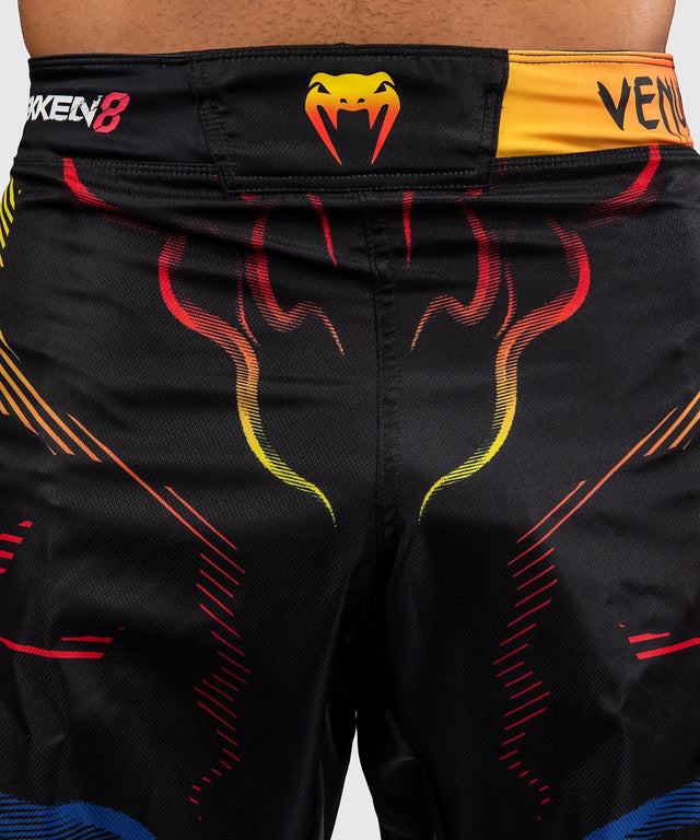 Shorts de MMA Venum x TEKKEN 8 Yoshimitsu – Noir/Orange