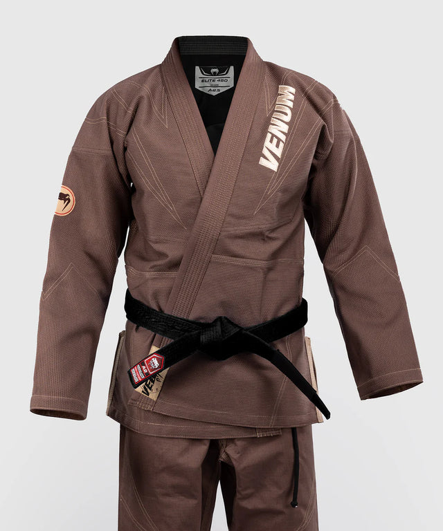Kimono BJJ Venum Elite 5.0 – 450 – Marrone scuro