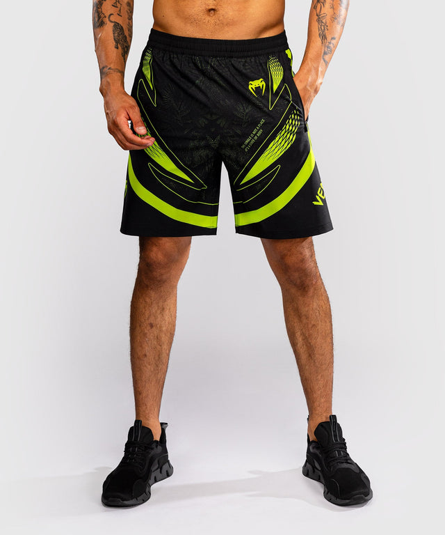 Venum Training shorts Amazonia Reborn – Black/Green