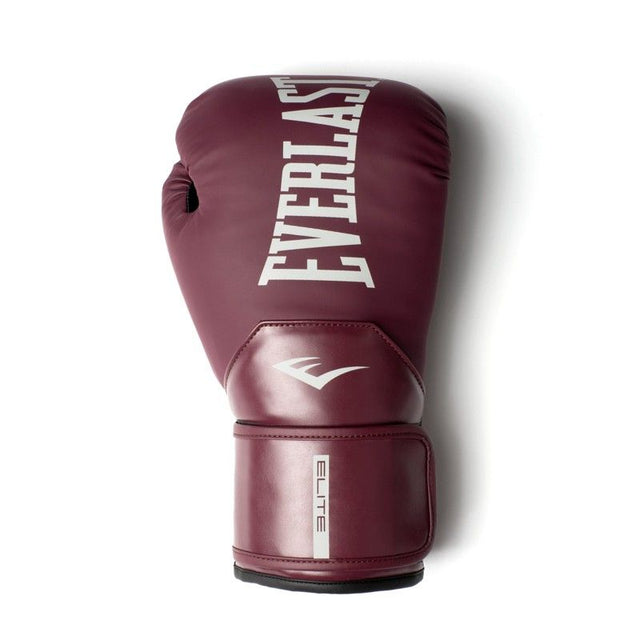 Everlast Elite 2 Boxhandschuhe – Bordeaux Rot