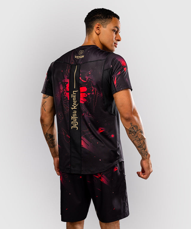 Venum T-Shirt Itadori Dry Tech – Schwarz/Rot