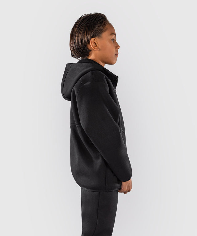 Kurtka treningowa Venum Attack Fleece & Weave Dziecięca – Czarna