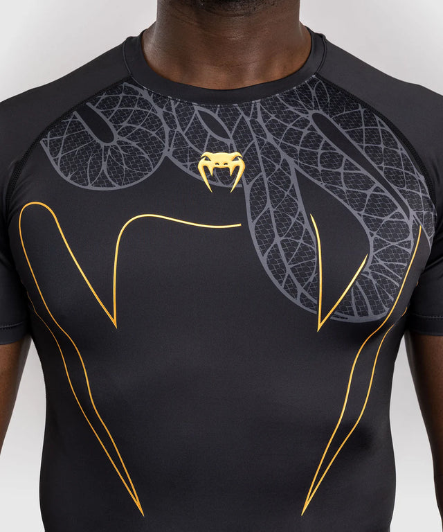 Rashguard Venum Serpenti Maniche Corte – Nero