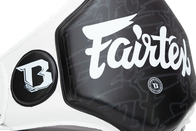 Protetor abdominal Fairtex FXB – Branco/Preto
