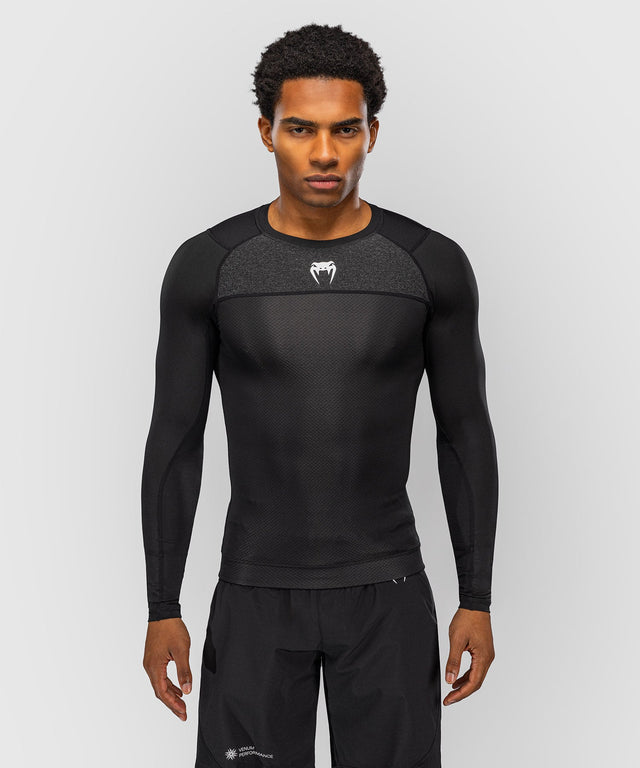 Venum Rashguard G-Fit Scale Långärmad - Svart