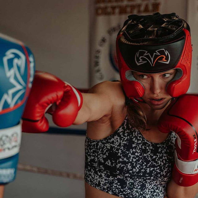 Guantes de boxeo Rival Super Sparring RS2V – Rojo
