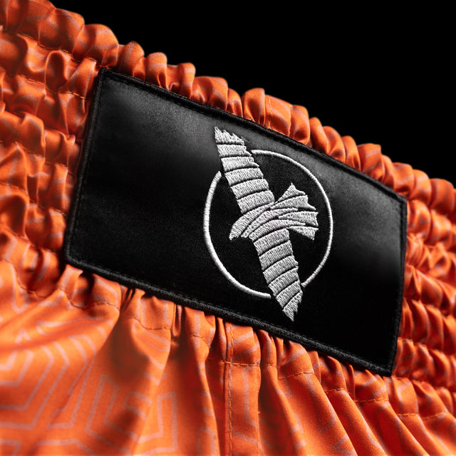Pantaloncini Muay Thai Hayabusa Core – Arancione
