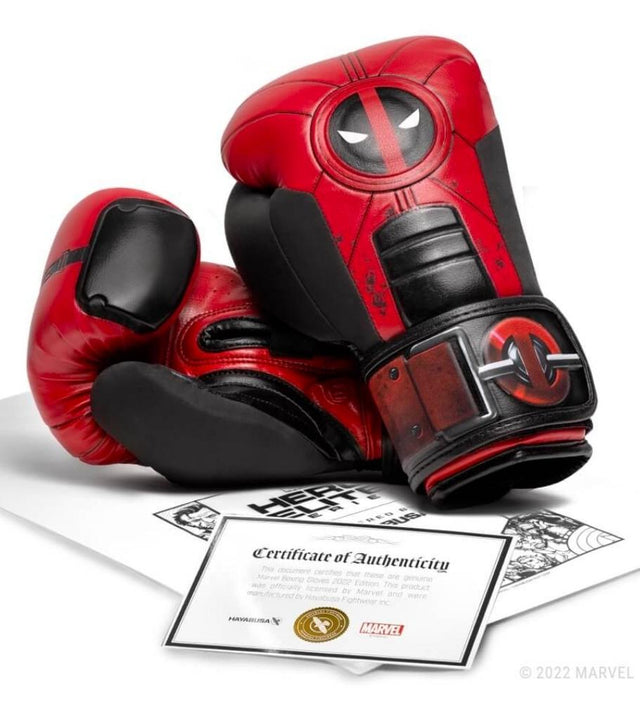 Hayabusa Boksehandsker Deadpool – Rød/Sort – Boksehandsker