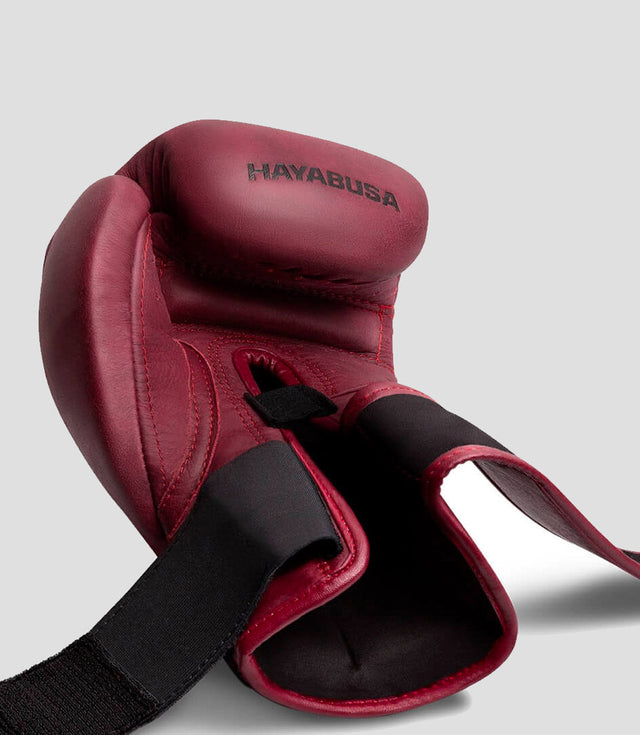 Hayabusa Boksehandsker T3 LX - Bordeaux Rød - Boksehandsker