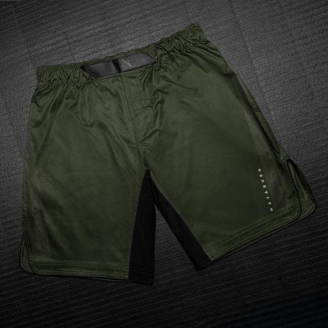 Pantaloncini MMA Hayabusa Core Lang – Verde scuro