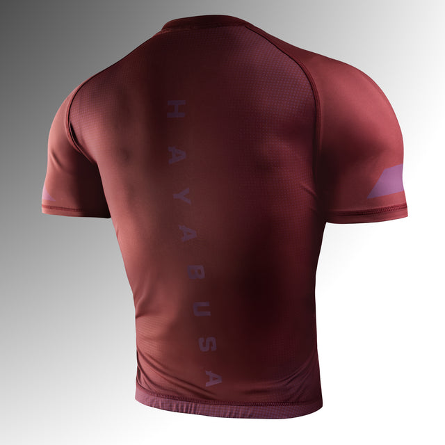 Hayabusa Rashguard Core Kurzarm – Rot