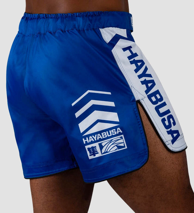 Calções de MMA Hayabusa Icon – Azul/Branco