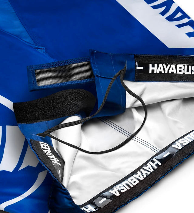 Calções de MMA Hayabusa Icon – Azul/Branco