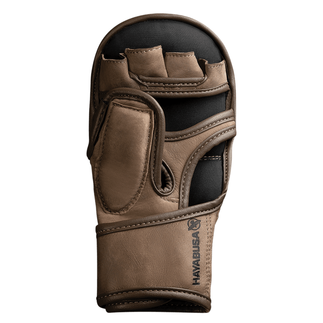 MMA sparingové rukavice Hayabusa T3 LX Hybrid – Vintage Hnědé