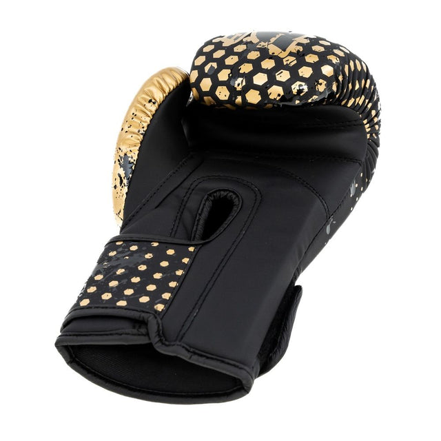 Luvas de boxe King Pro Boxing Hexagon Criança – Preto/Ouro