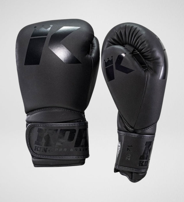 King Boksehandsker BGK1 – Sort/Sort – Boksehandsker