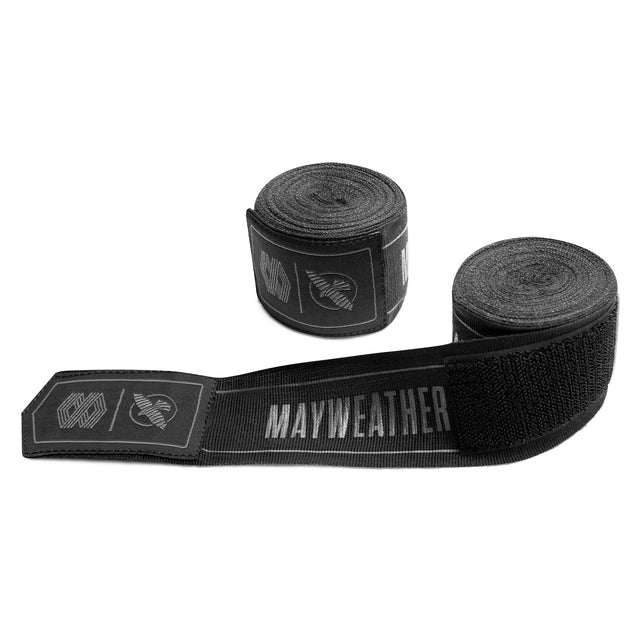 Hayabusa x Mayweather Håndbind Stretch - Sort/Grå