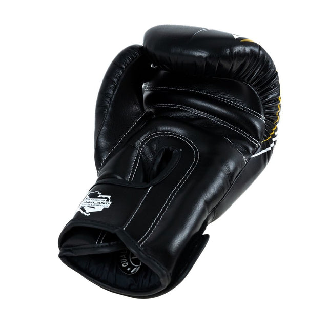 King Pro Boxing Boxningshandskar BG Spartan – Svart/Gul