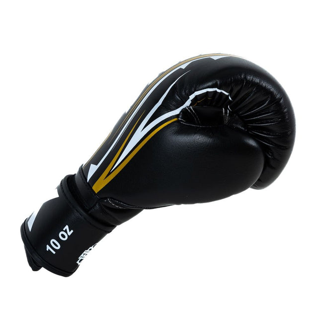 King Pro Boxing Boxningshandskar BG Spartan – Svart/Gul