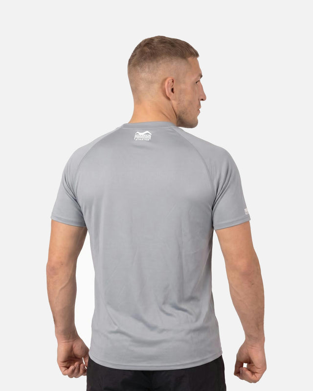 Phantom Athletics Tactic Trainings-T-Shirt Kurzarm – Grau