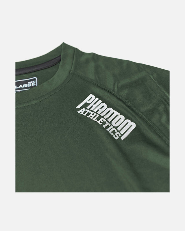 Tricou de antrenament Phantom Athletics Tactic Mâneci Lungi - Verde