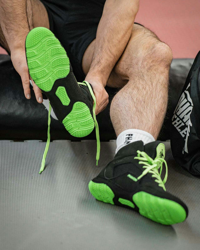 Phantom Athletics Buty zapaśnicze Tactic Dziecięce – Neon Zielone