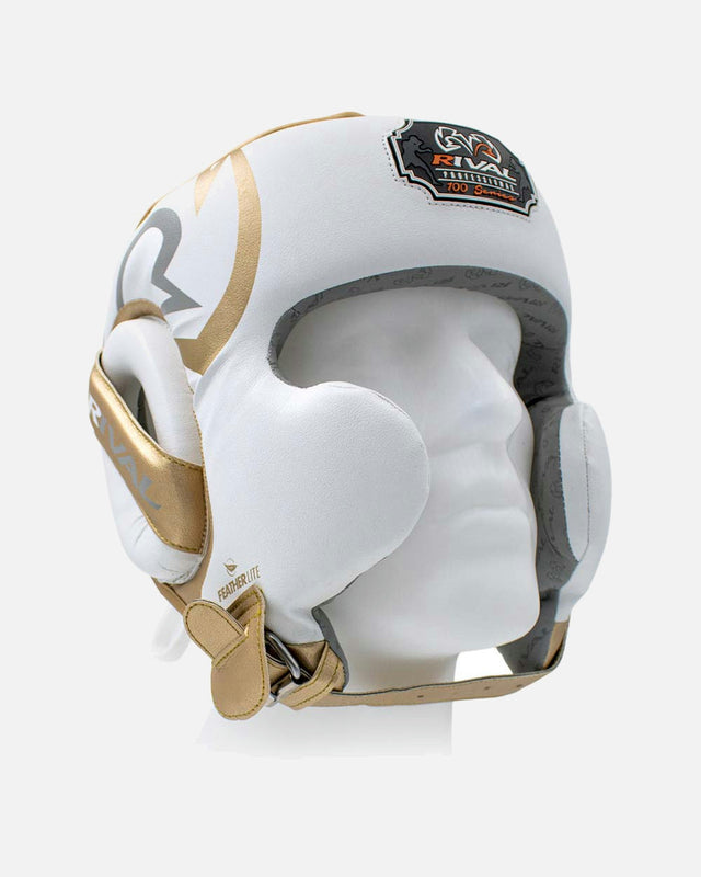 Rival Chrániče hlavy RHG100 Professional – Bílá/Zlatá