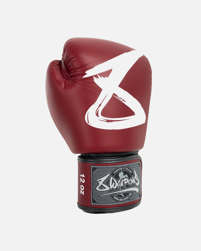 8 WEAPONS Boxhandschuhe Big 8 Premium – Bordeaux