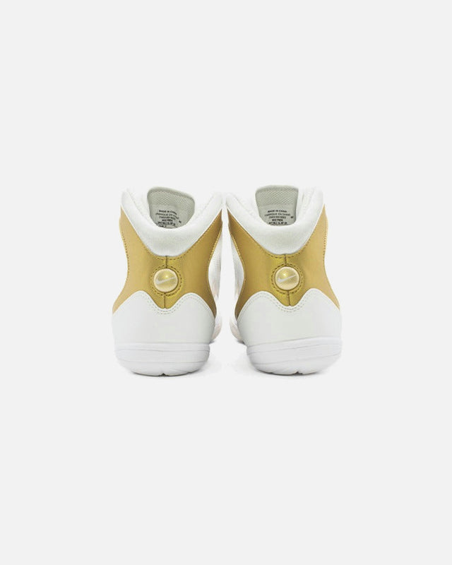 Botas de lucha Nike Freek – Blanco/Oro