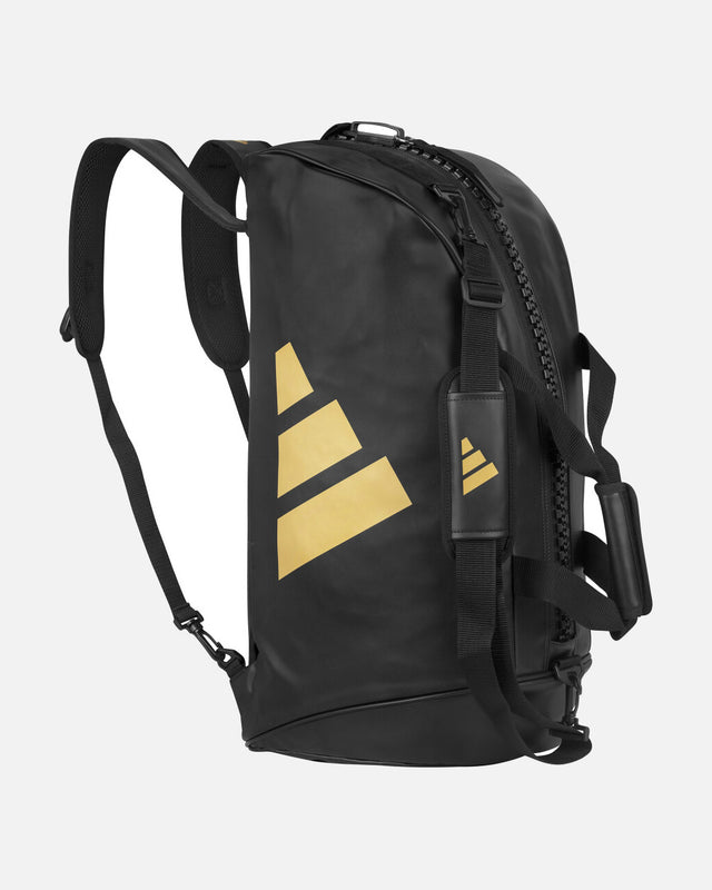 Adidas Sporttasche 2in1 Bag PU COMBAT – Schwarz/Gold