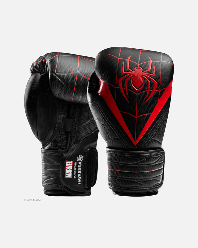 Hayabusa x Marvel Boxningshandskar Miles Morales – Svart/Röd