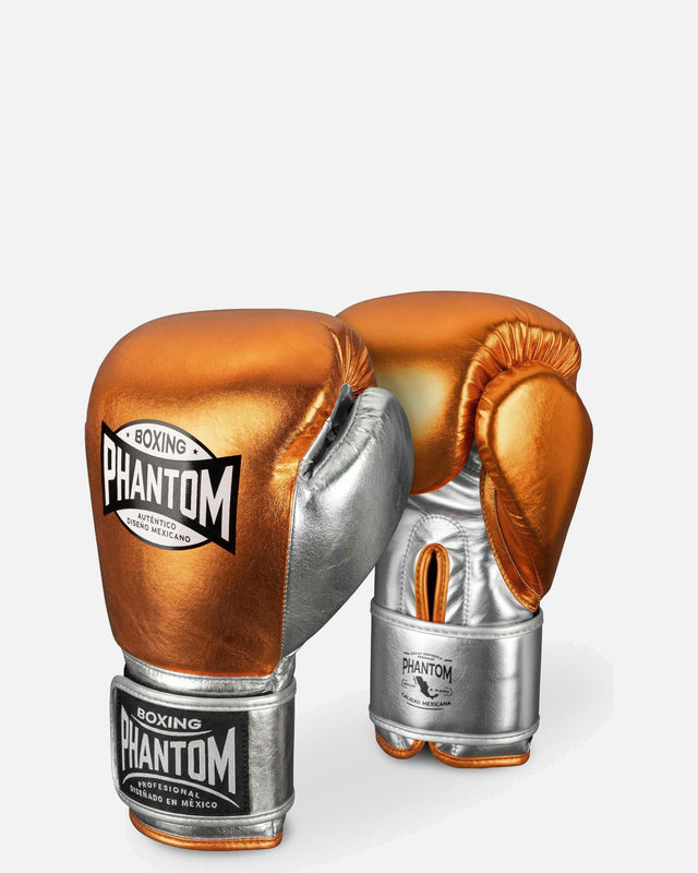 Phantom Athletics Boxhandschuhe Mexico – Orange/Silber