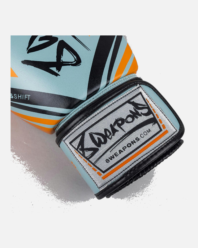 Gants de boxe 8 WEAPONS Shift – Gris glace/Orange