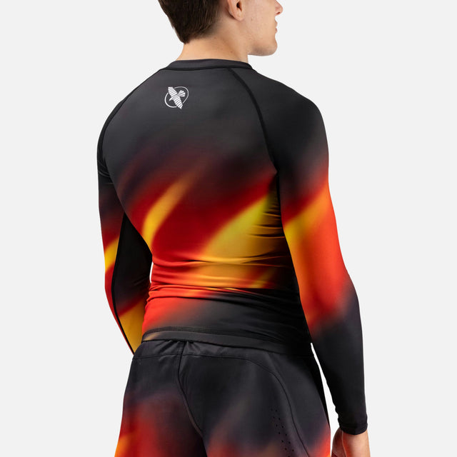 Hayabusa Rashguard Apex Nova Lange Ärmel – Orange