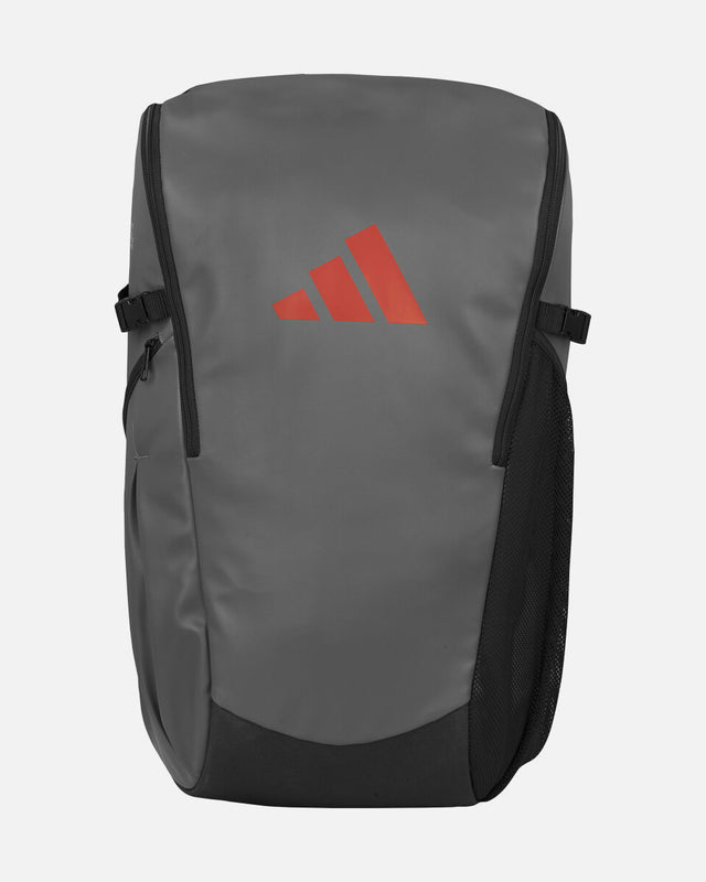 Saco de desporto Adidas Combat Sports L – Cinzento/Vermelho