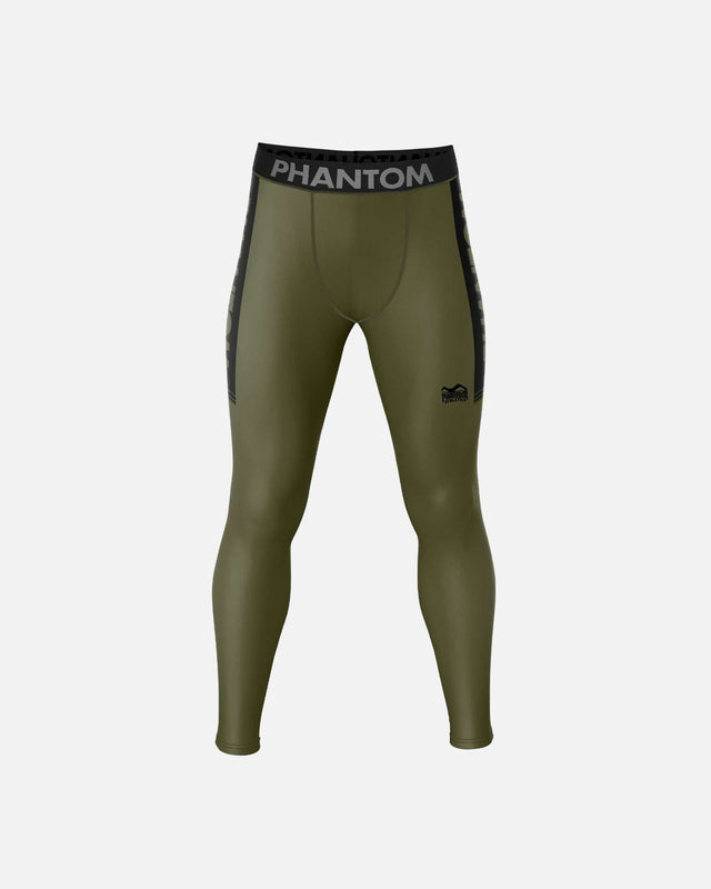 Pantaloncini a compressione Phantom Athletics APEX – Verde
