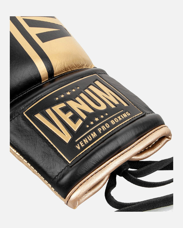 Mănuși de box Venum Shield – Negru/Auriu