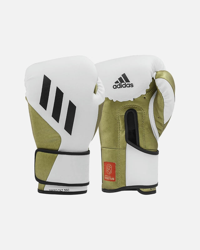 Adidas Boxningshandskar Speed Tilt 350 – Vit/Guld