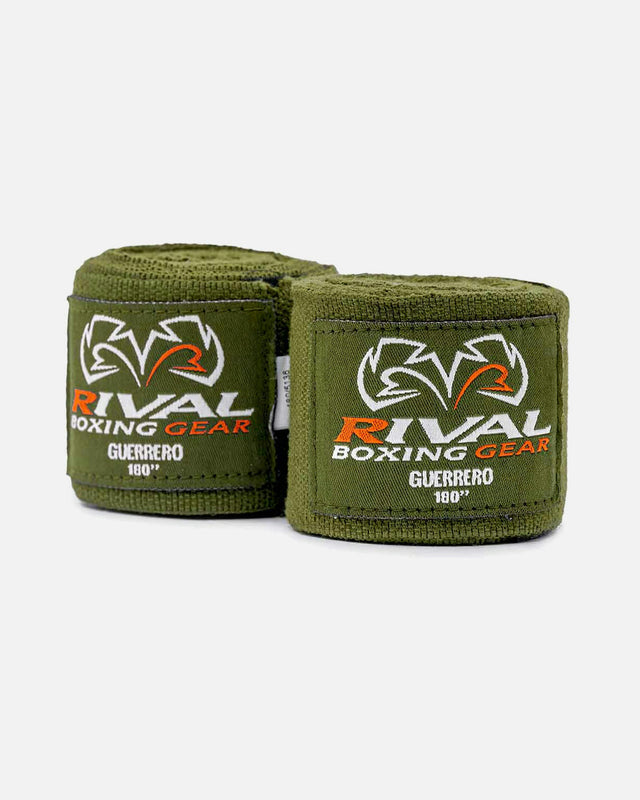 Rival Guerrero Hand Wraps 450 cm – Khaki Green