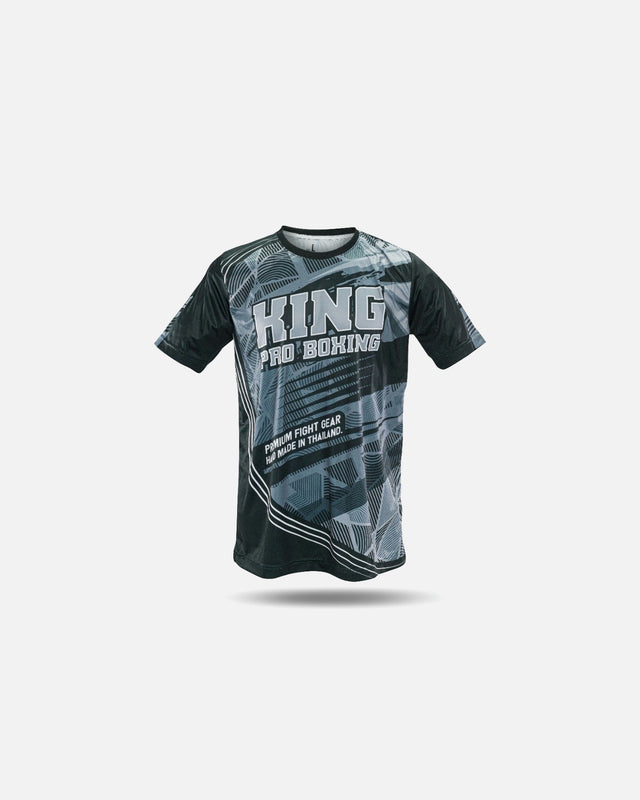 King Pro Boxing Triko Flag Tee – Černé