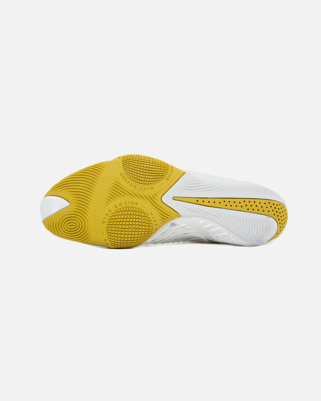 Botas de boxe Nike HyperKO 3 – Branco/Ouro