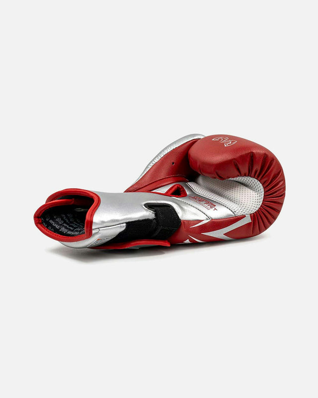 Rękawice workowe Rival RB100 Professional – Czerwone/Srebrne