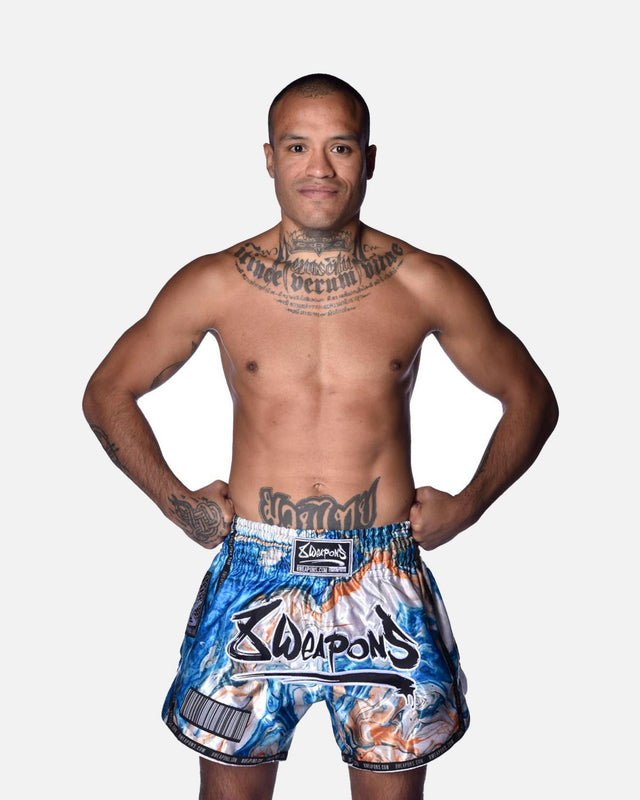 Pantaloncini Muay Thai 8 WEAPONS Vivo Vertigo – Multicolore