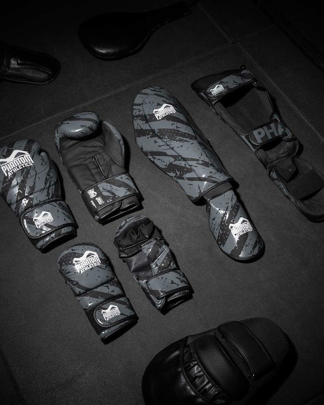 Phantom Athletics MMA-Handschuhe Camo Tiger – Grau