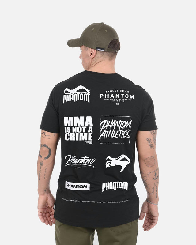 T-shirt Phantom Athletics Legend – Nero