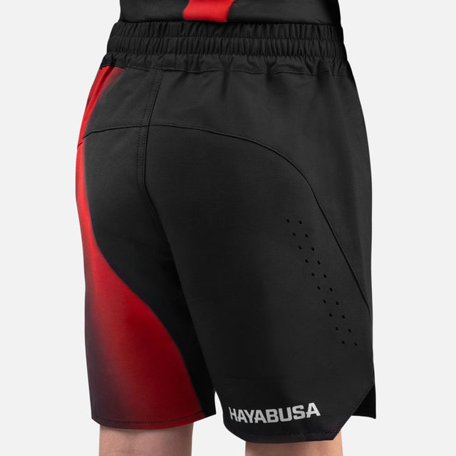 Pantaloni scurți MMA Hayabusa Apex Nova – Copii – Roșu