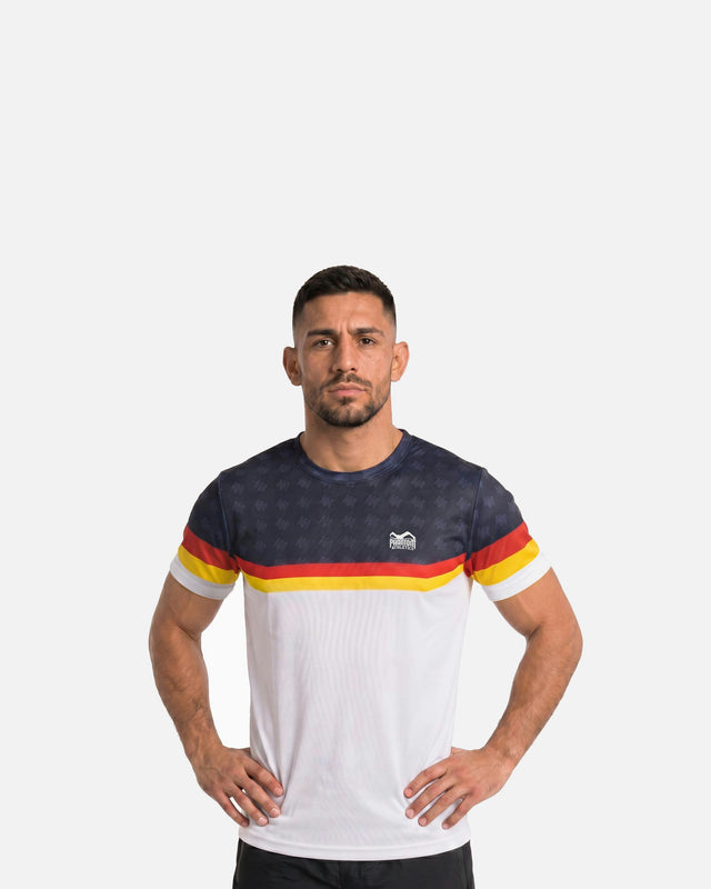 T-shirt Phantom Athletics EVO+ Germany ECP – Bianco/Nero/Rosso/Oro