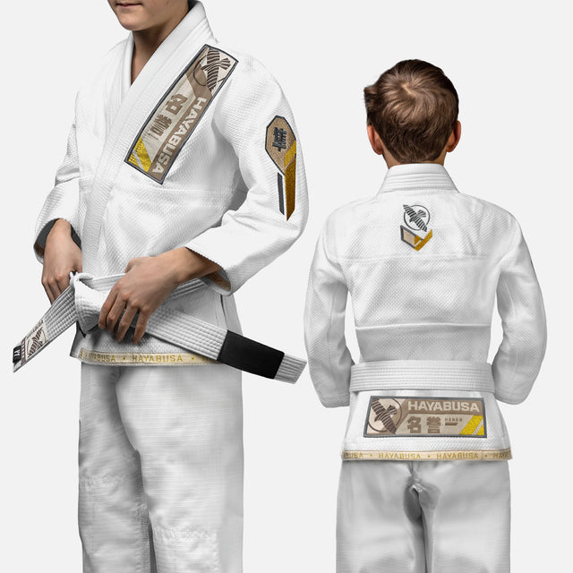 Hayabusa BJJ-gi Ascend Barn - Vit